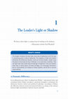 Research paper thumbnail of The Leader’s Light or ShadowStrongly Strongly Agree DisagreeHIDING THE TRUTHCASTING SHADOWS AT ENRON