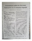 Research paper thumbnail of  Antecedentes sobre los patrones funerarios en el Complejo Papudo