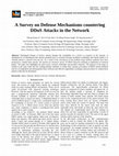 Research paper thumbnail of A Survey on Defense Mechanisms for DDoS Attacks in the Network