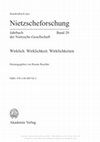 Research paper thumbnail of The Feeling of Doing – Nietzsche on Agent Causation