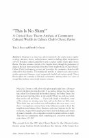 Research paper thumbnail of "This is No Slum!": A Critical Race Theory Analysis of Community  Cultural Wealth in Culture Clash’s Chavez Ravine. Aztlan: A Journal of Chicano Studies, 32.1 (2007): 145-177. 