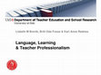 Research paper thumbnail of ISATT 2013: Language, Learning & Teacher Professionalism