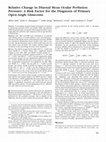 Research paper thumbnail of Relative Change in Diurnal Mean Ocular Perfusion Pressure: A Risk Factor for the Diagnosis of Primary Open-Angle Glaucoma