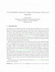 Research paper thumbnail of A New Subadditive Approach to Integer Programming: Theory and Algorithms