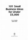 Research paper thumbnail of 01 Small Business Ideas for Under $5,000