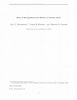 Research paper thumbnail of Risk of Strong Hurricane Winds to Florida Cities