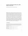 Research paper thumbnail of Frequency and intensity of hurricanes within Florida’s threat zone