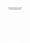 Research paper thumbnail of Spare parts planning and control for maintenance operations