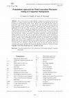 Research paper thumbnail of Probabilistic Approach for Wind Generation Placement Aiming at Congestion Management