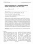 Research paper thumbnail of Seed mass effects in four mediterranean Quercus species (Fagaceae) growing in contrasting light environments