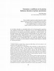 Research paper thumbnail of Tensiones y conflictos en la prensa bahiense durante el primer peronismo