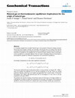 Research paper thumbnail of Natural gas at thermodynamic equilibrium Implications for the origin of natural gas