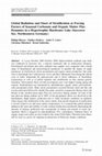 Research paper thumbnail of Global Radiation and Onset of Stratification as Forcing Factors of Seasonal Carbonate and Organic Matter Flux Dynamics in a Hypertrophic Hardwater Lake (Sacrower See, Northeastern Germany