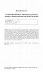 Research paper thumbnail of East Meets West Once Again: A Quantitative Comparative Approach of religiosity in Europe over the Last Two Decades