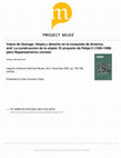 Research paper thumbnail of Book review: José Miguel Morales Folguera, La construcción de la utopía. El proyecto de Felipe II (1556-1598) para Hispanoamérica and Paz Serrano Gassent, Vasco de Quiroga. Utopía y derecho en la conquista de América, Hispanic American Historical Review 82:4 (2002)