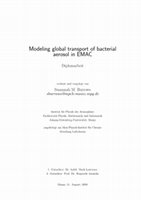 Research paper thumbnail of Modeling Global Transport of Bacterial Aerosol In EMAC