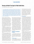 Research paper thumbnail of Housing and health: time again for public health action