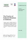 Research paper thumbnail of The Practice of Industrial Relations in Indonesia