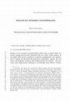 Research paper thumbnail of Teleologia e questione degli inizi in Husserl