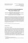 Research paper thumbnail of Gang activity in English prisons: The staff perspective