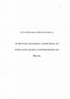 Research paper thumbnail of A hipotaxe adverbial condicional no português escrito contemporâneo do Brasil