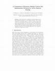 Research paper thumbnail of A Comparison of Decision Making Criteria and Optimization Methods for Active Robotic Sensing