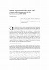 Research paper thumbnail of Belgian Intervention Policy in the DRC: Causes and Consequences of the Reorientation, 1999-2006, Cahiers du Reseau Multidisciplinaire d'Etudes Strategiques (winter 2007), 59-106