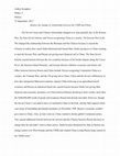 Research paper thumbnail of Sino-Soviet Relations ESSAY