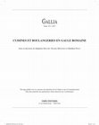 Research paper thumbnail of La cuisine d’une maison de maître du Haut-Empire à Grand (Vosges). In : S. Mauné, N. Monteix, M. Poux, Dossier «Cuisines et boulangeries en Gaule romaine»