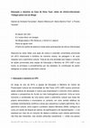 Research paper thumbnail of Educação e memória na Casa de Dona Yayá: relato da oficina-intervenção Trafegar pelos rios do Bixiga