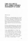 Research paper thumbnail of Curve - Fold - Process, Notes towards a Grounded Historiography of Culture (2007)