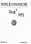 Research paper thumbnail of 1993 - Recensione di G. Fuà, Crescita economica. Le insidie delle cifre