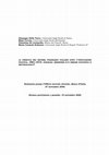 Research paper thumbnail of 2006 - LA CRESCITA DEL SISTEMA FINANZARIO ITALIANO DOPO L’UNIFICAZIONE POLITICA, 1861-1914: FINANCIAL  DEEPENING  E/O ERRORI  STATISTICI E METODOLOGICI ?, con M. Coccìa e M.C. Schisani