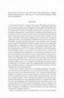 Research paper thumbnail of Review of John Palmer, Parmenides and Presocratic Philosophy, Oxford: Oxford University Press, 2009. Ancient Philosophy 32 (2012), 407-415