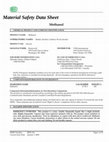 Research paper thumbnail of Material Safety Data Sheet