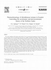 Research paper thumbnail of Thermochronology of allochthonous terranes in Ecuador: Unravelling the accretionary and post-accretionary history of the Northern Andes