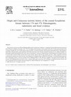 Research paper thumbnail of Origin and Cretaceous tectonic history of the coastal Ecuadorian forearc between 1°N and 3°S: Paleomagnetic, radiometric and fossil evidence