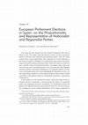 Research paper thumbnail of European Parliament Elections in Spain: on the Proportionality... and Representation of Nationalist and Regionalist Parties