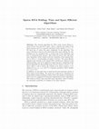 Research paper thumbnail of Sparse RNA Folding: Time and Space Efficient Algorithms