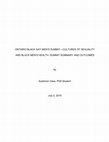 Research paper thumbnail of Ontario Black Gay Men’s Summit—Cultures of Sexuality and Black Men’s Health: Summit Summary and Outcomes. A report prepared for the African and Caribbean Council on HIV/AIDS in Ontario (ACCHO)