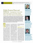 Research paper thumbnail of Public Pension Plans and Inflation in the United States and Other Selected Jurisdictions