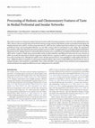 Research paper thumbnail of  Processing of Hedonic and Chemosensory Features of Taste in Medial Prefrontal and Insular Networks