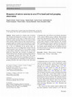 Research paper thumbnail of Responses of mirror neurons in area F5 to hand and tool grasping observation