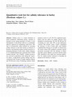 Research paper thumbnail of Quantitative trait loci for salinity tolerance in barley (Hordeum vulgare L