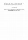 Research paper thumbnail of Três vozes, duas polêmicas e um problema: Mariátegui, Haya de La Torre, Julio Antonio Mella e as fundaçõe do marxismo latino-americano