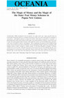 Research paper thumbnail of Cox, J. 2013. The Magic of Money and the Magic of the State: Fast Money Schemes in Papua New Guinea. Oceania 83(3): 175-191.