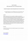 Research paper thumbnail of “Drivers and Barriers of Stakeholder Engagement in Industrial Responsible Innovation Processes” (Blok, V., Hoffmans, L., Wubben, E.). Paper presentation at the EBEN annual conference, June 12-14, 2014, Berlin (Germany). 