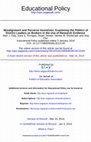 Research paper thumbnail of Misalignment and Perverse Incentives:  Examining the Politics of District Leaders as Brokers in the Use of Research Evidence