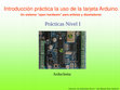 Research paper thumbnail of Prácticas con Arduclema Nivel I