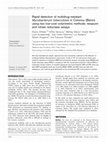 Research paper thumbnail of Rapid detection of multidrug-resistant Mycobacterium tuberculosis in Cotonou (Benin) using two low-cost colorimetric methods: resazurin and nitrate reductase assays